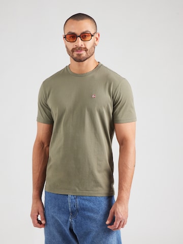 NAPAPIJRI T-Shirt 'Salis' in Grün: Vorderseite