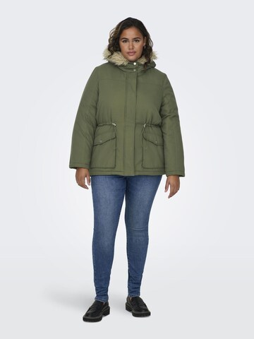 ONLY Carmakoma Winterparka in Groen