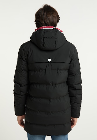 DreiMaster Maritim Winter Parka in Black