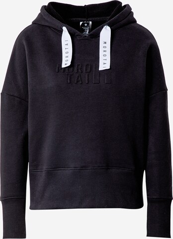 MOROTAI Sport sweatshirt 'NAKA' i svart: framsida