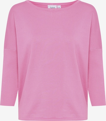 SAINT TROPEZ Pullover 'Mila' in Pink: predná strana