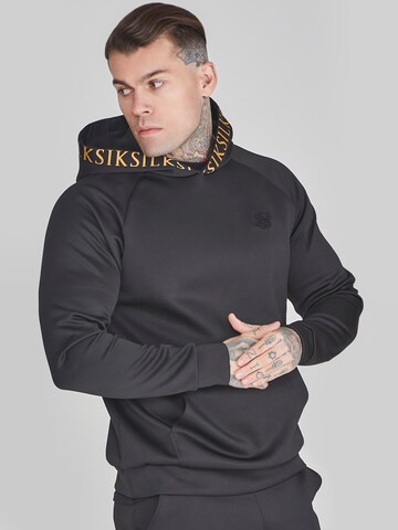 SikSilk Sweatshirt in Schwarz