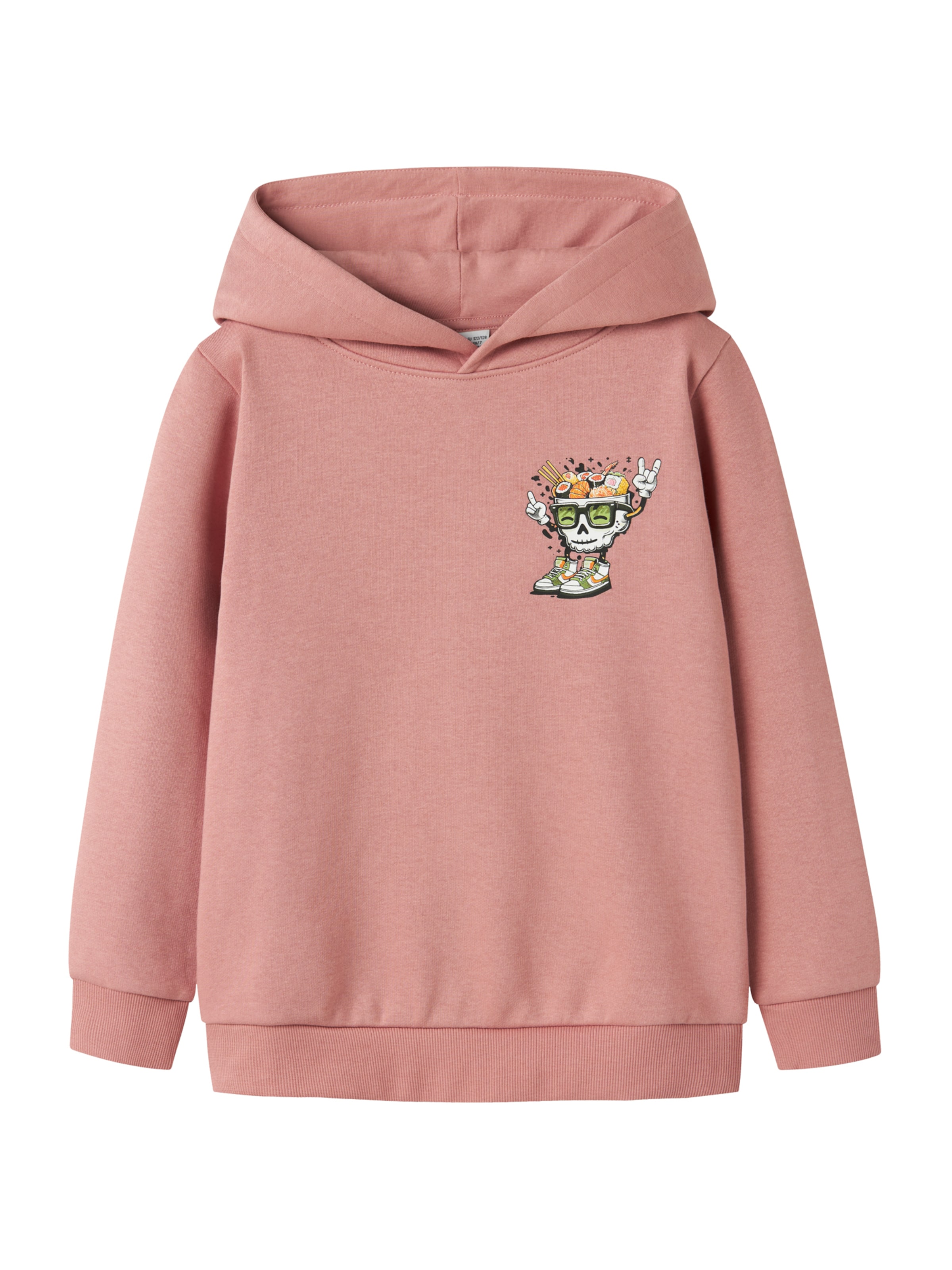 NAME IT - Sudadera con cremallera 'NKMTRISTAN' en rosa: frente