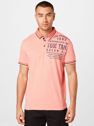 TOM TAILOR Shirt in Orange: front