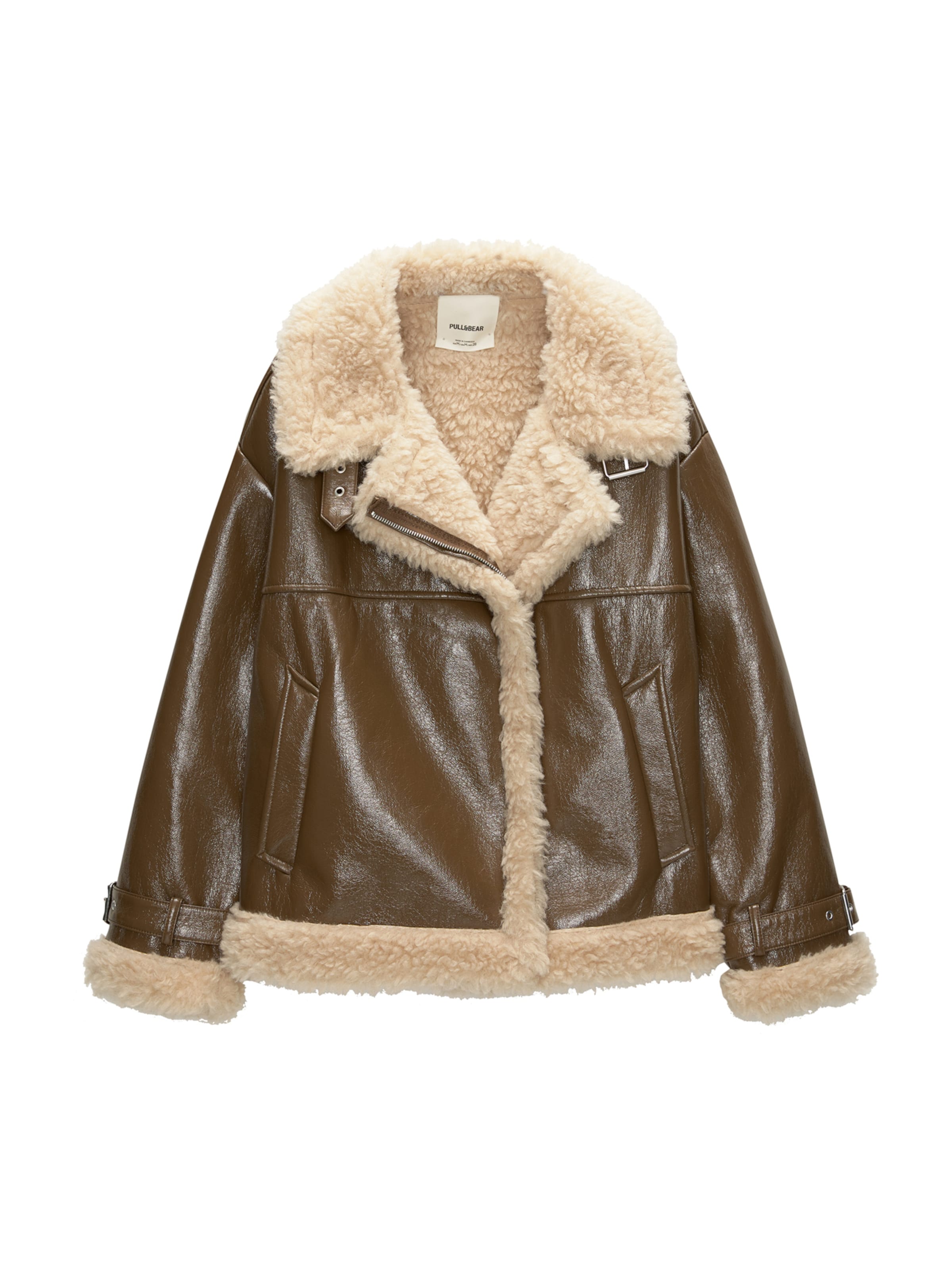 Pull&Bear Jacke in Braun: Vorderseite