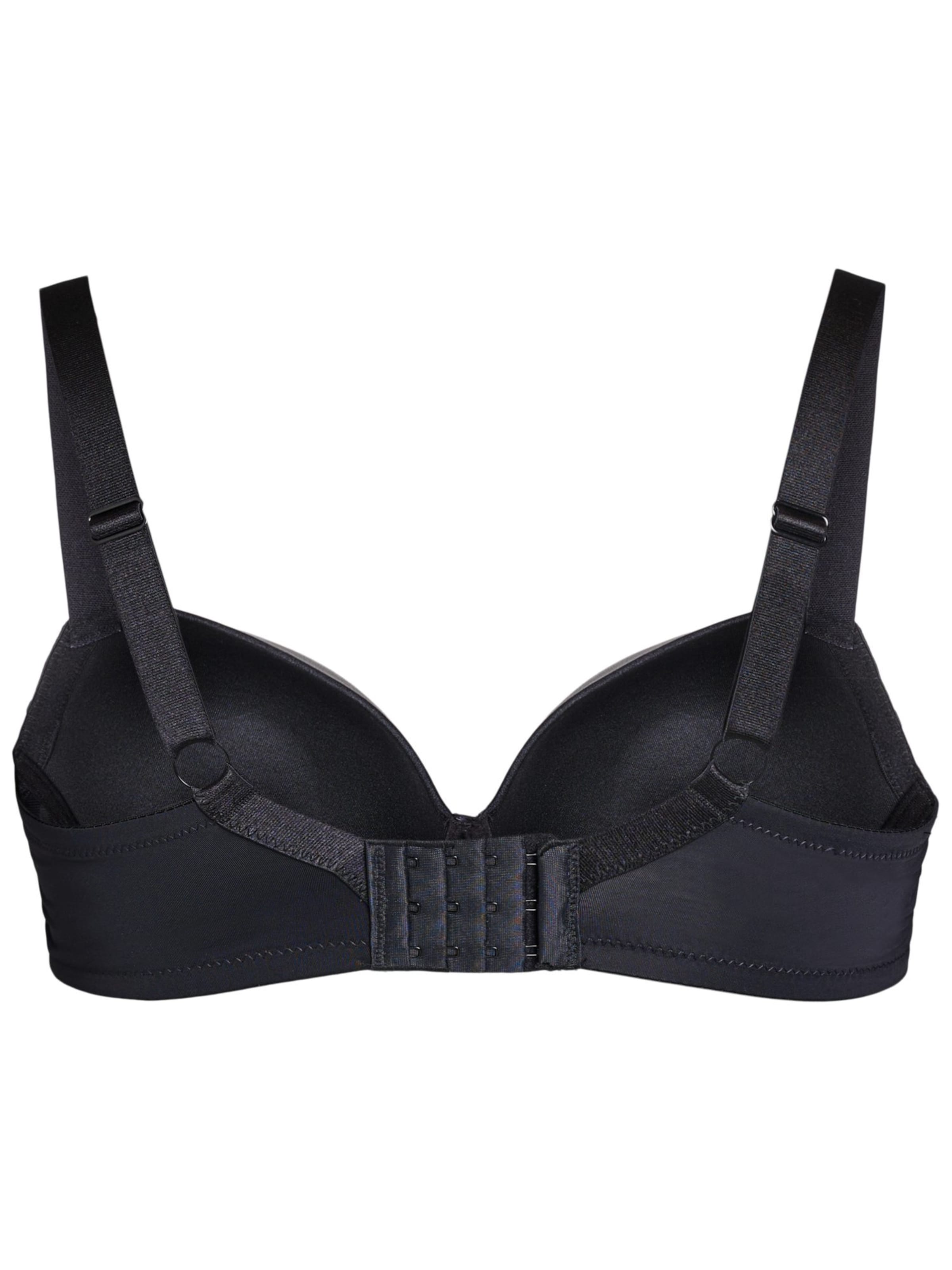 Devoted by Zizzi Push-up BH 'LELINE' in Schwarz