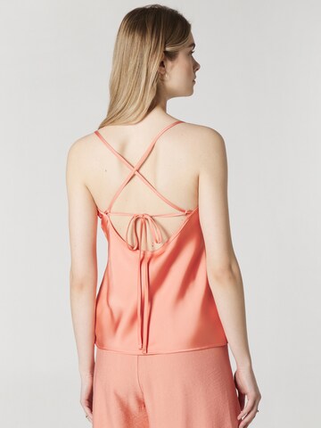 Guido Maria Kretschmer Women Top 'Louana' in Orange