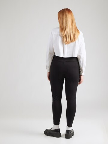 Vero Moda Curve - Skinny Leggings 'VMCBUBBLE' en negro
