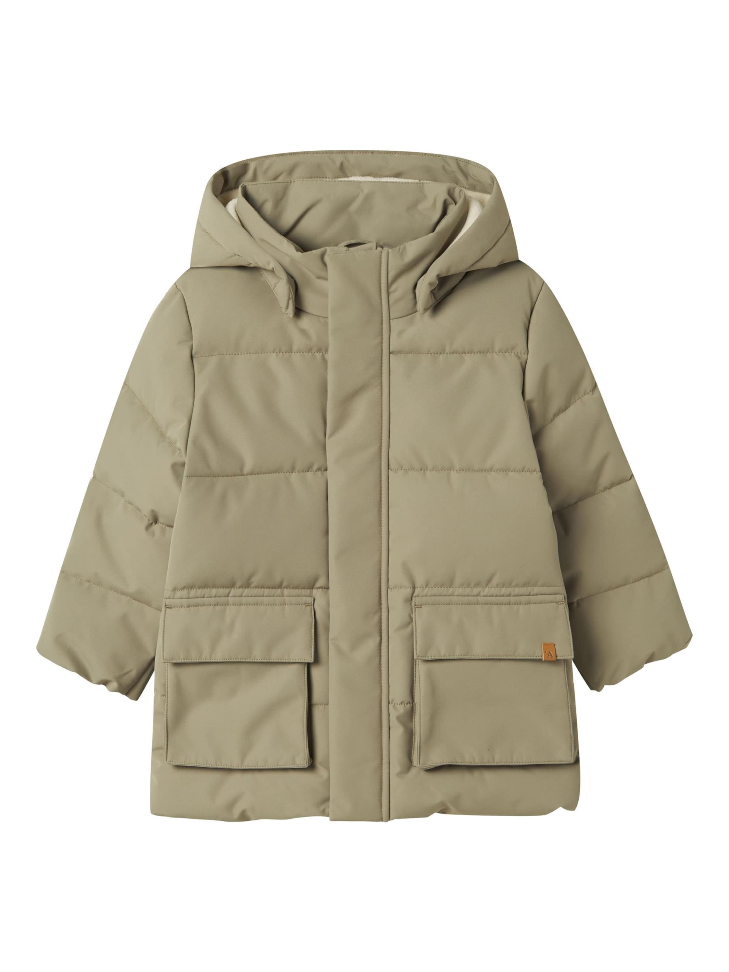 Giacca invernale 'Medow03' di NAME IT in verde: frontale