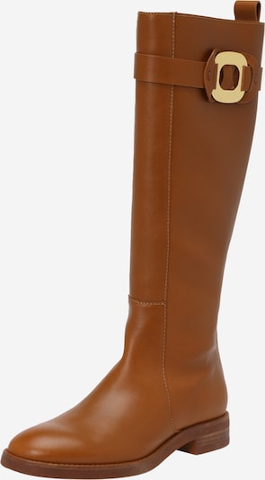 See by Chloé Bottes 'Chany' en cognac, Vue avec produit