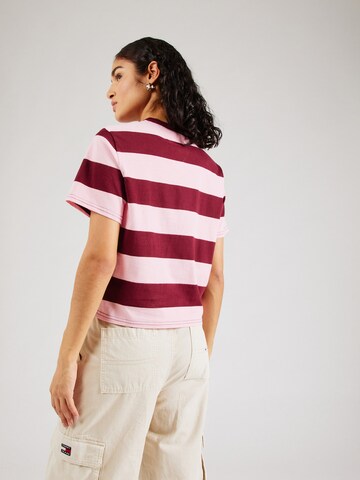Tommy Jeans T-Shirt 'ESS' in Lila