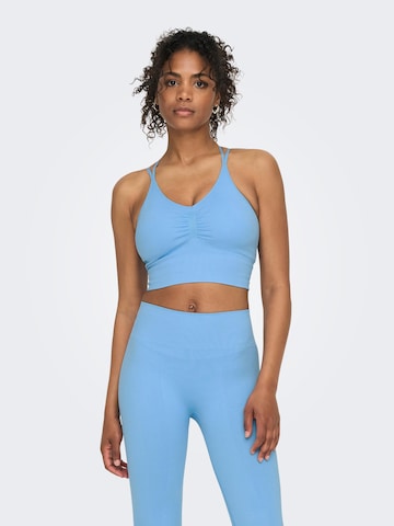 ONLY PLAY Bustier Sport-BH in Blau