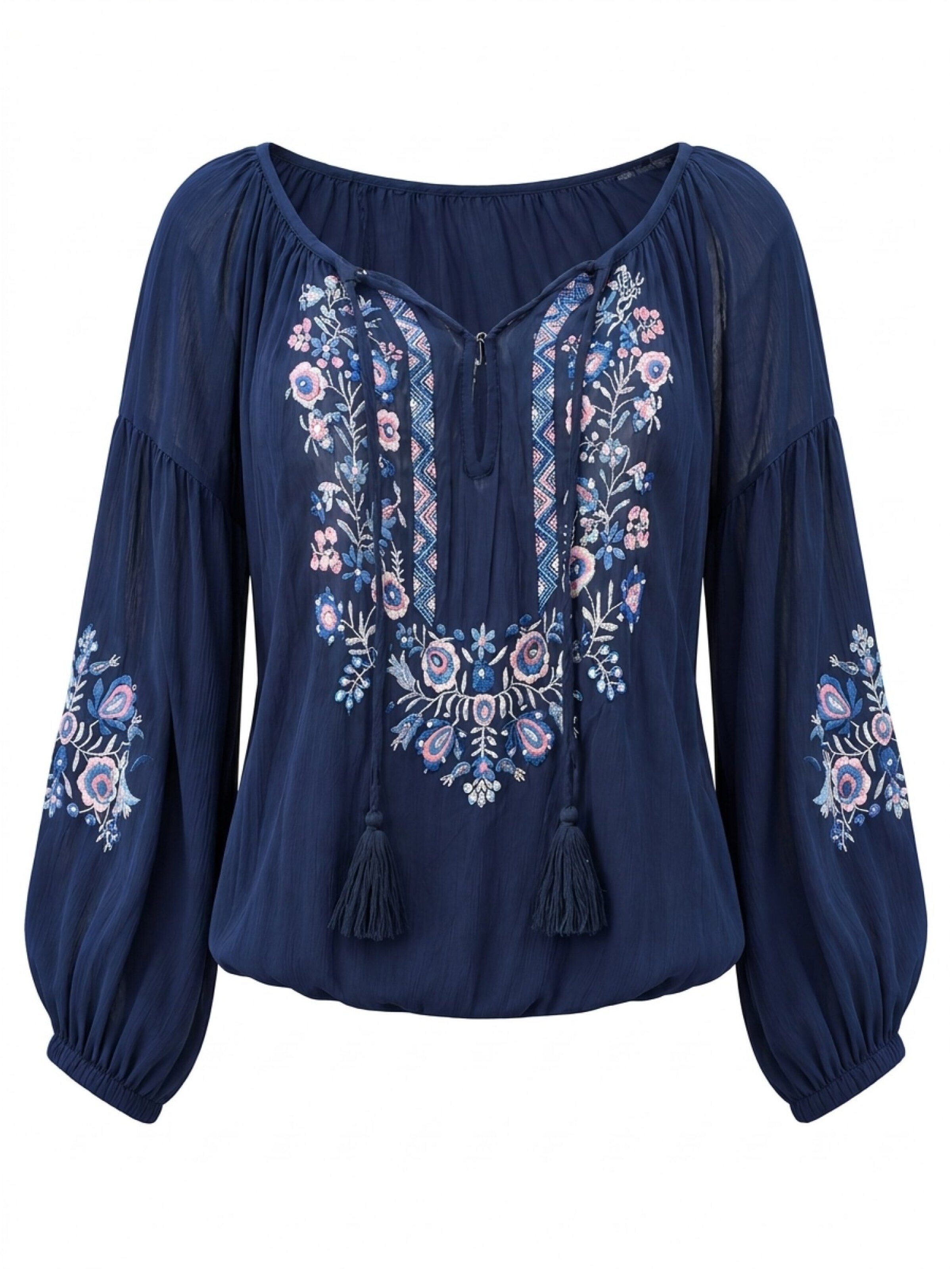 Miss JuneBluza - plava boja: prednji dio