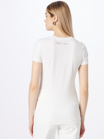 GUESS T-Shirt 'Floria' in Weiß
