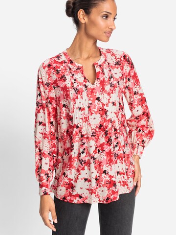 Olsen Blouse in Rood: voorkant