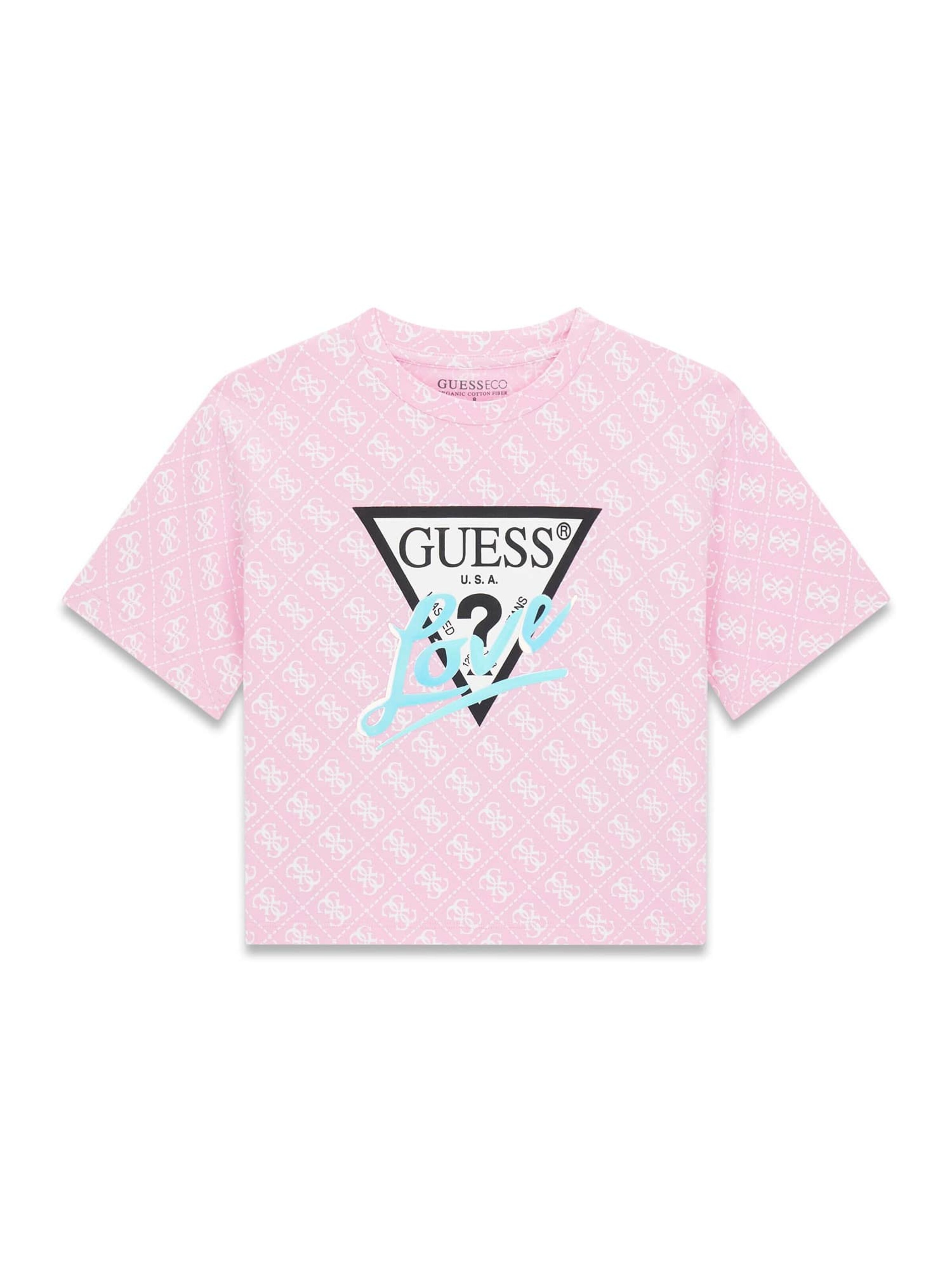 GUESS Shirt in Pink: front