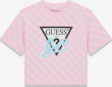 GUESS Shirt in Pink: front