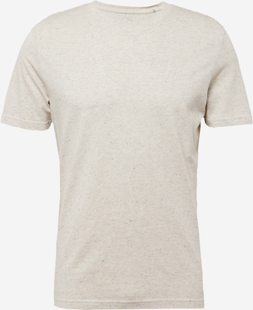 T-Shirt QS en beige : devant