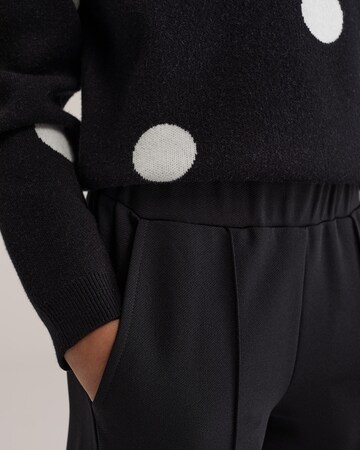 WE Fashion Широкий Штаны в Черный