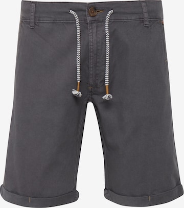 INDICODE JEANS Trousers 'Mika' in Grey: front
