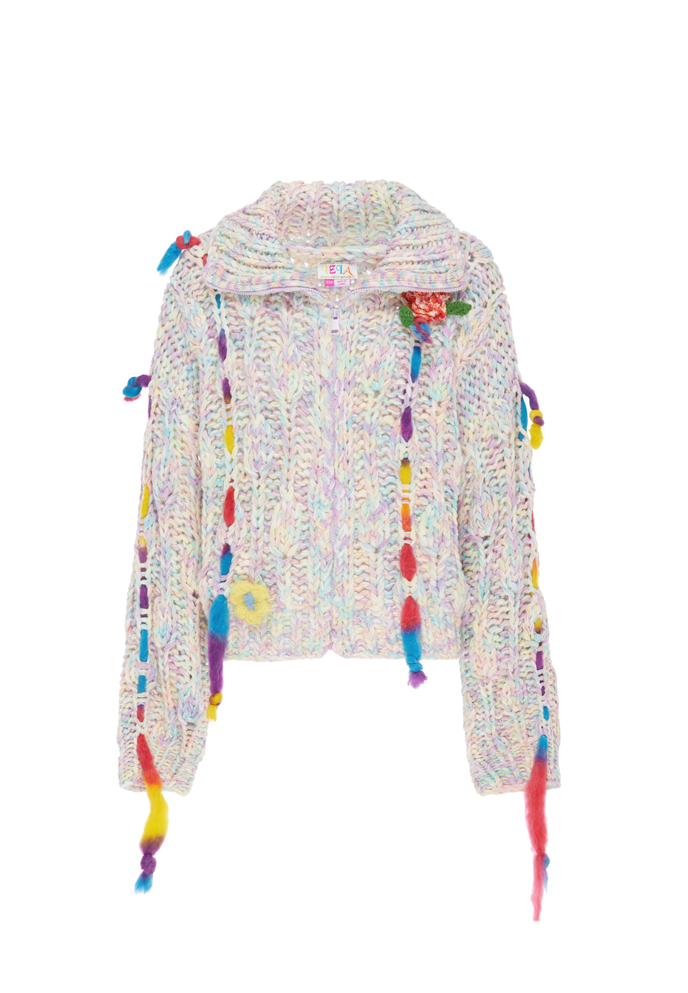 IZIA - Cárdigan en Mezcla de colores: frente