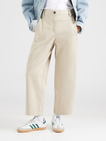 Calvin Klein Jeans Baggy Штаны в Бежевый: спереди