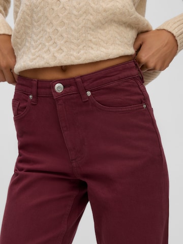 Wide Leg Jean 'VMTessa' VERO MODA en rouge