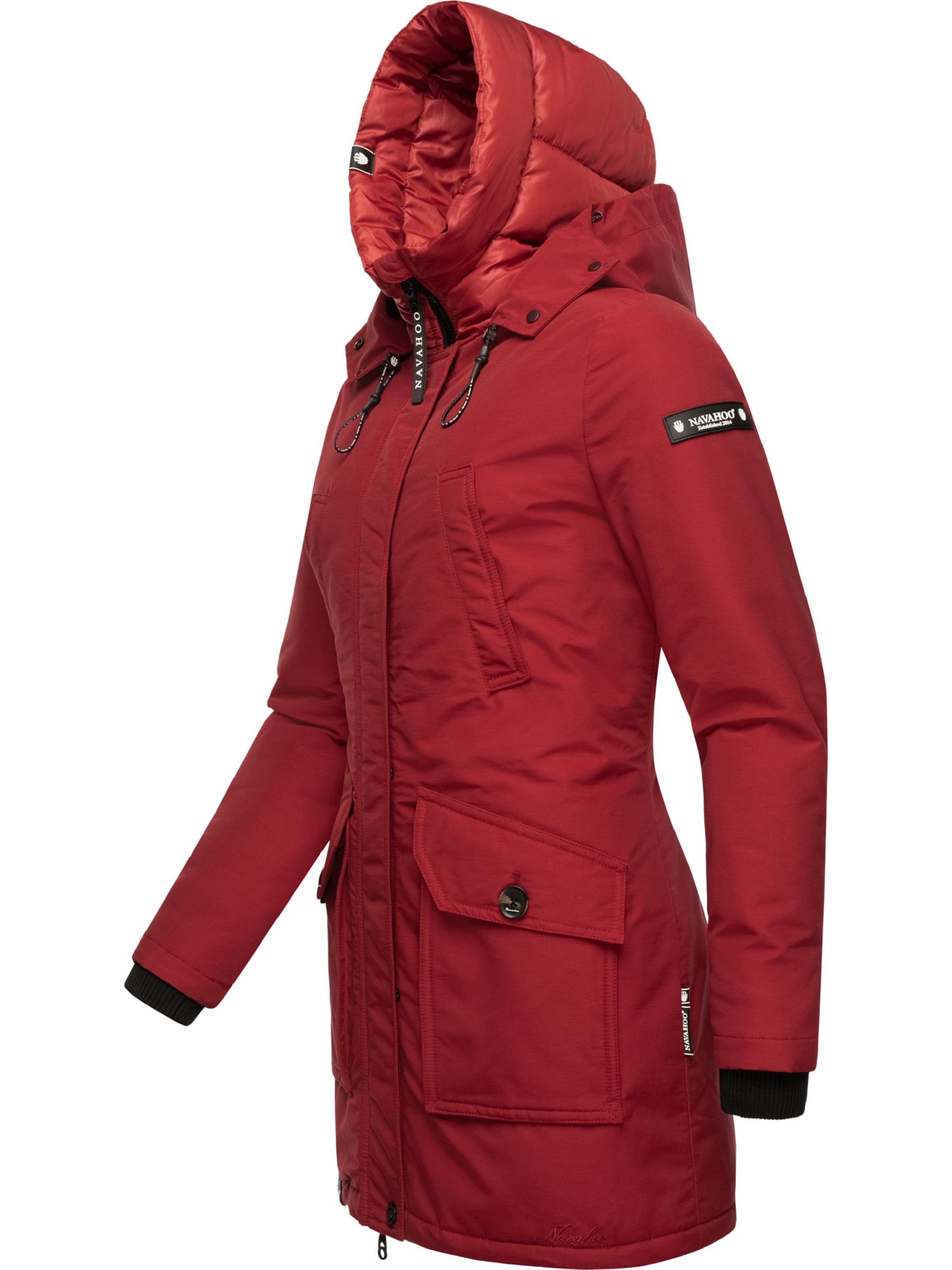 NAVAHOO Kurtka zimowa w kolorze czerwony