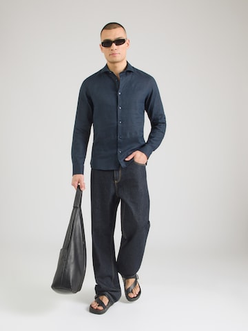 Dstrezzed Regular Fit Paita 'Jagger' värissä sininen