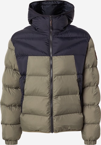 NAPAPIJRI Vinterjakke 'Molveno' i grøn: forside