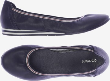 Graceland Flats & Loafers in 39 in Blue: front