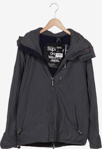 Superdry Jacke XXL in Grau: predná strana