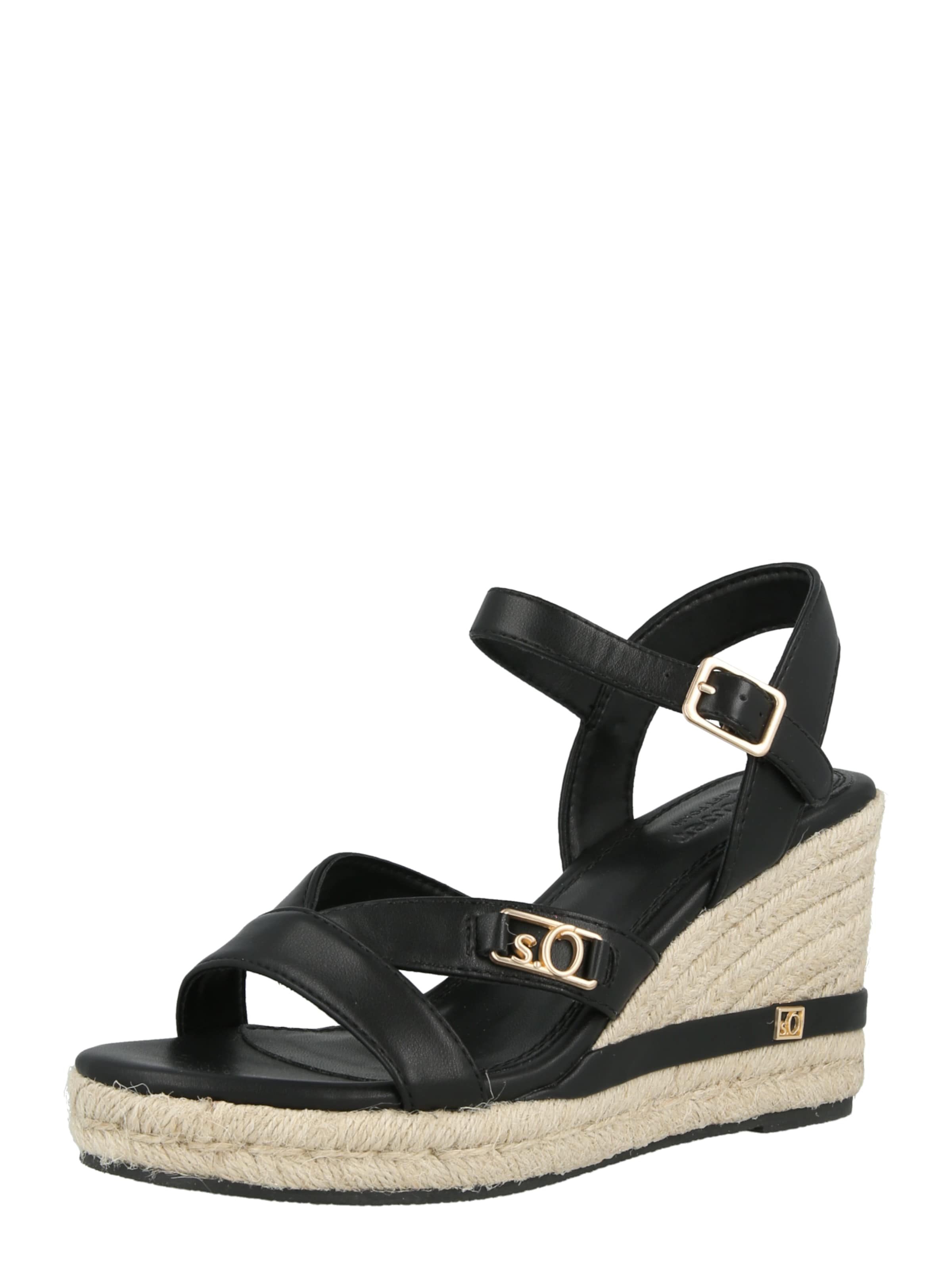 s.Oliver Szandálok - fekete: elől