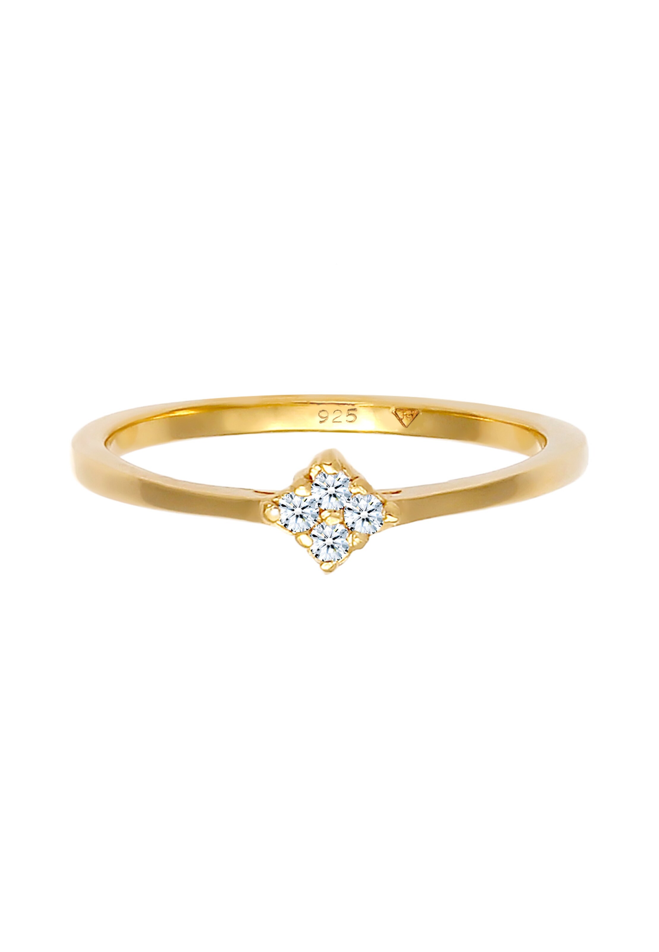 Elli DIAMONDS Ring Diamant, Verlobungsring in Gold