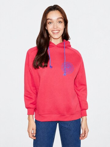 Sweat-shirt Ethiquet en rose