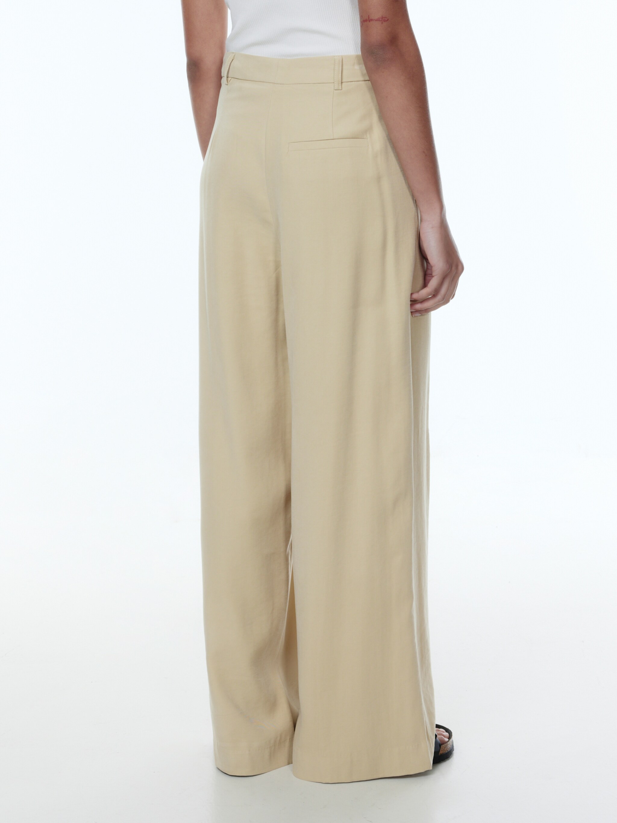 EDITED Producten Broek 'Jocelyne' Beige