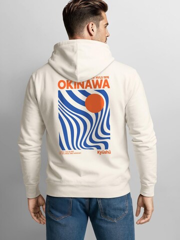 Neverless Sweatshirt 'Okinawa' in Beige