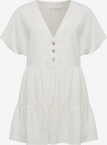 Robe 'ACACI' The Fated en blanc : devant