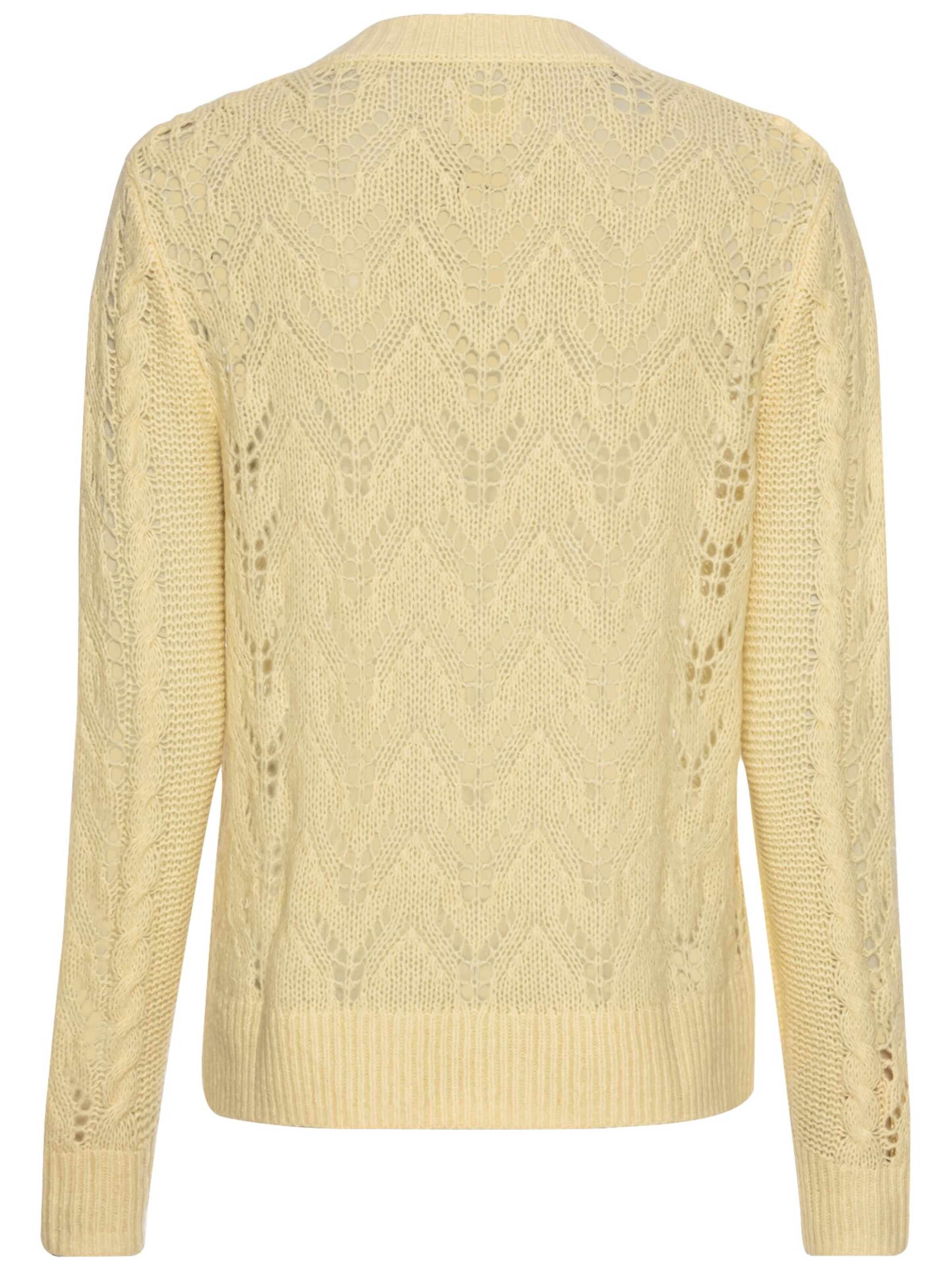 CAMEL ACTIVE Pullover mit V-Ausschnitt in Gelb