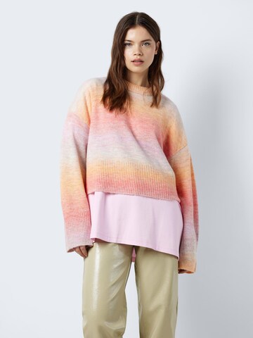 Noisy may Sweater in Pink