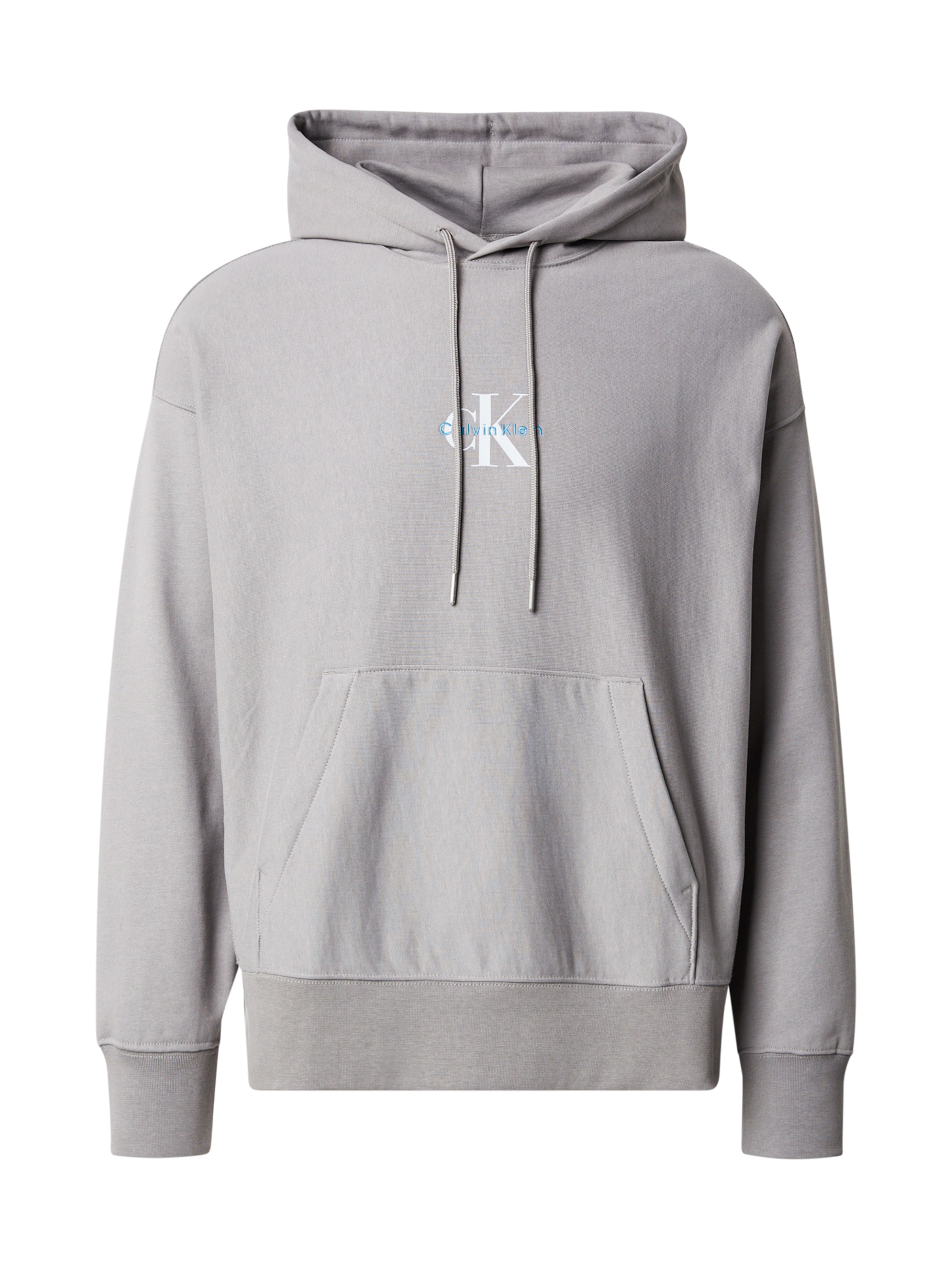 Calvin Klein Jeans Sweatshirt i grå: framsida