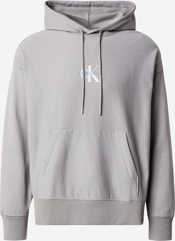 Calvin Klein Jeans Sweatshirt i grå: framsida