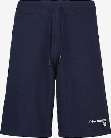 Loosefit Pantalon new balance en bleu : devant