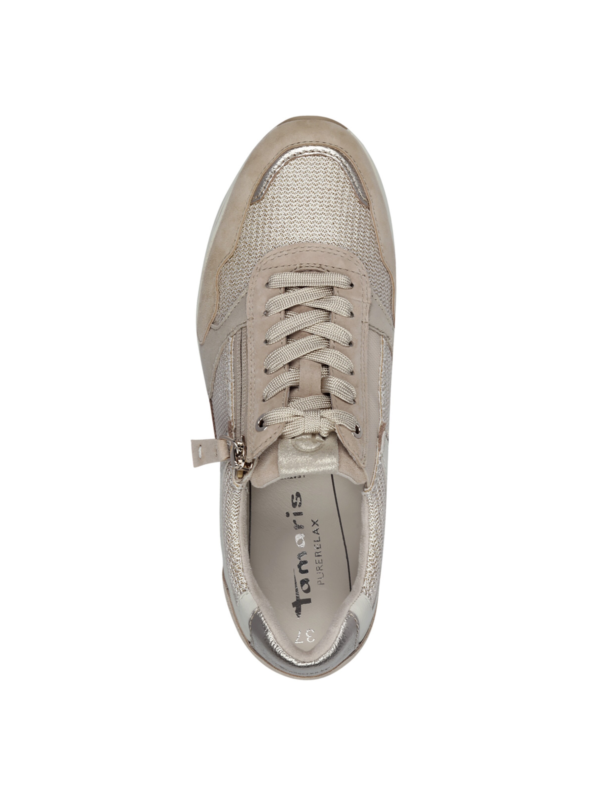 Tamaris Sneakers laag ' 1-23739-44 ' in Beige