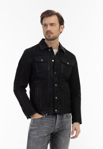 Veste mi-saison DreiMaster Vintage en noir : devant