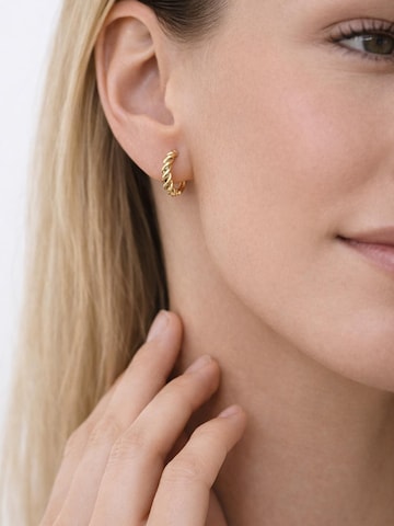MUSE of my own Ohrringe 'Rope Hoops'‌‌‌‌‌‌‌ in Gold