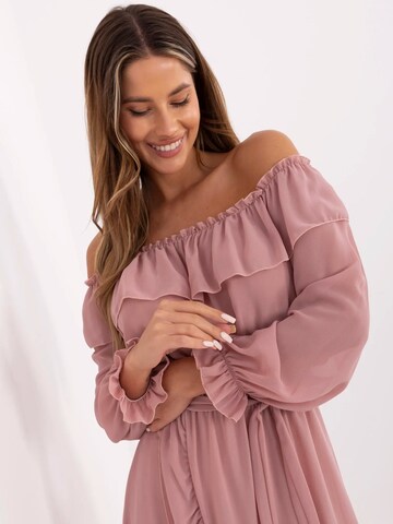 Madnezz House Jurk '1203.72P' in Roze