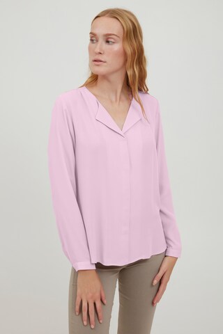 b.young Blouse 'Hialice' in Roze: voorkant