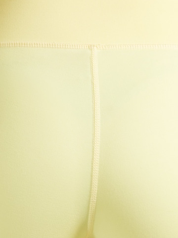 Smilodox Flared Leggings in Yellow