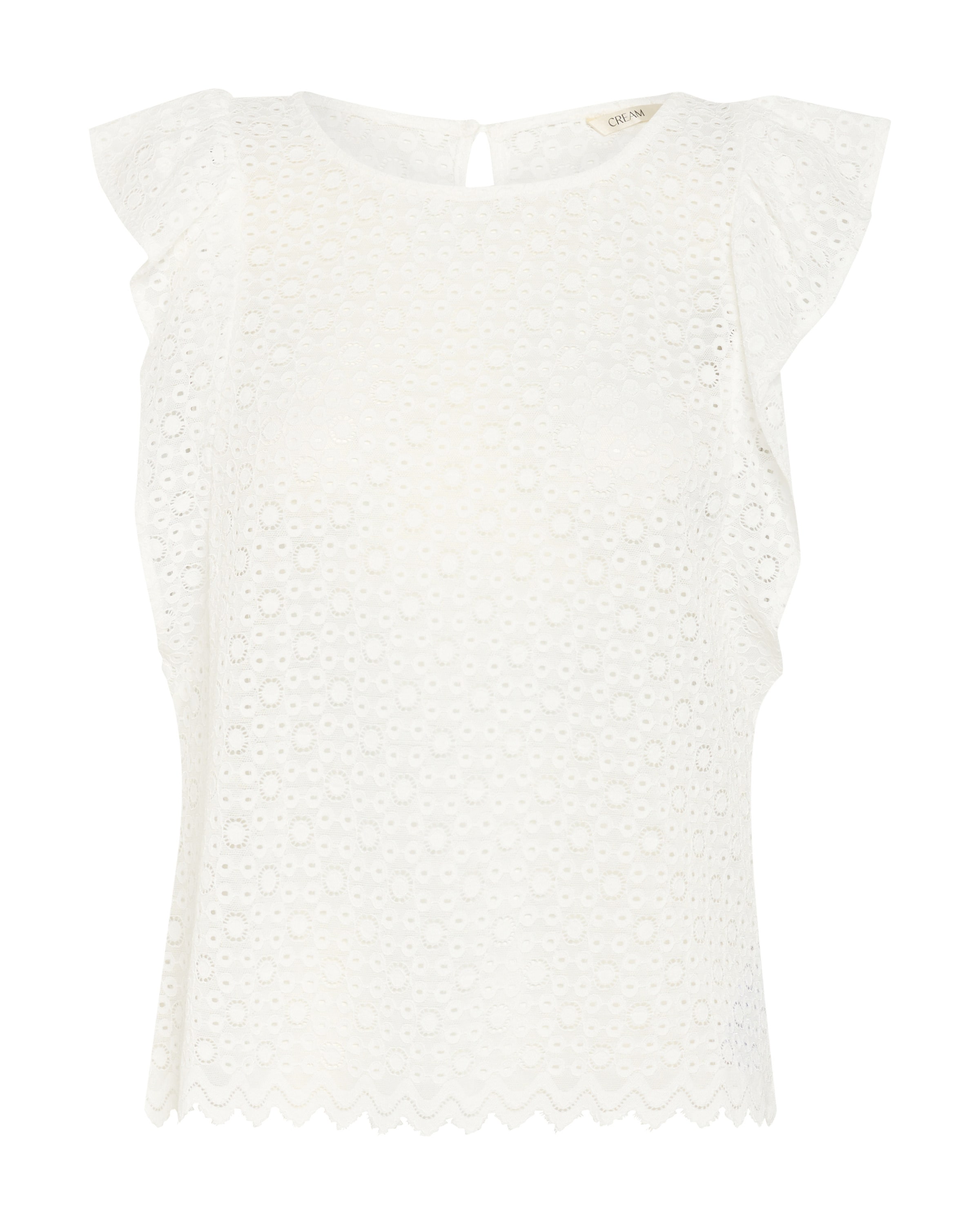 CreamBluza &#x27;CRYsa&#x27; - bijela boja: prednji dio